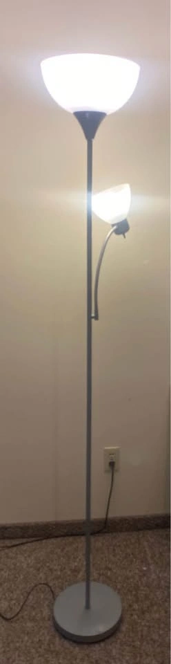 IKEA TAGARP Floor Uplighter/Reading Lamp, Grey - photo 3