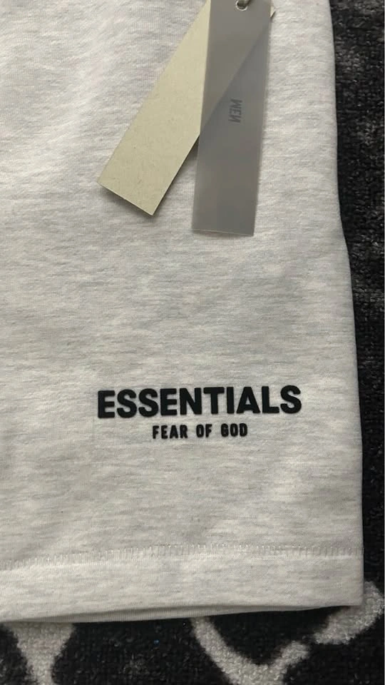 Essentials Shorts Light Oat - Size M - photo 3