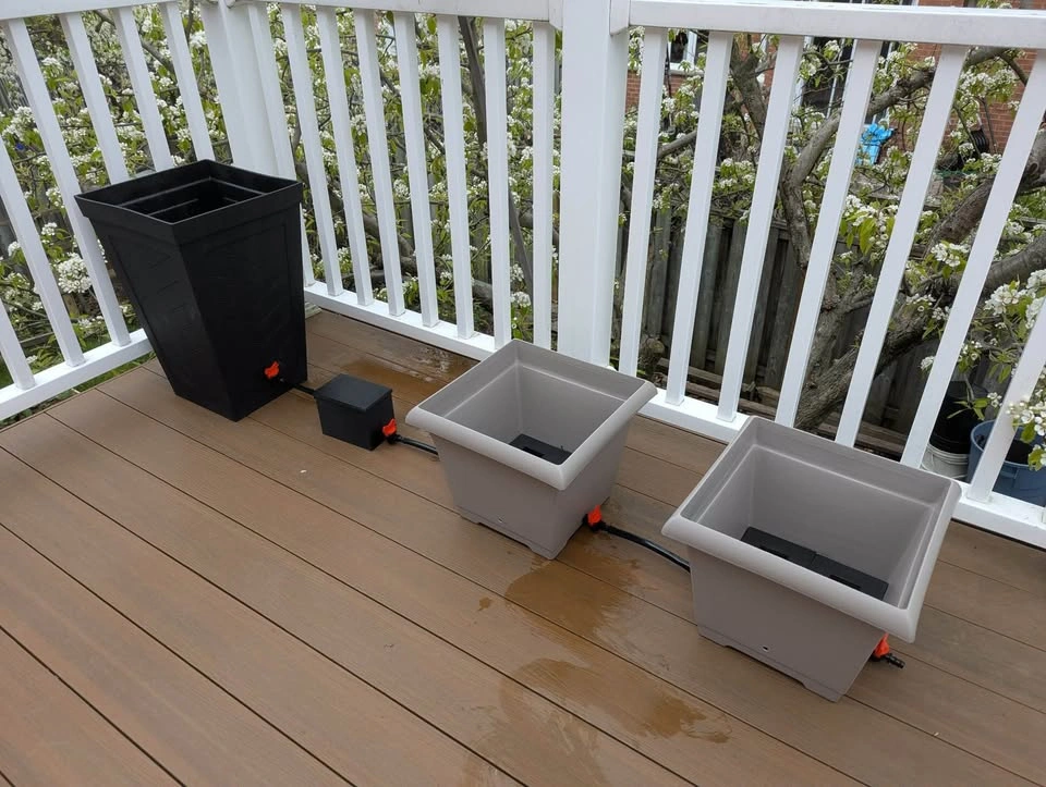 New Design Self watering planter system. Lasting up to 2 weeks. - photo 2