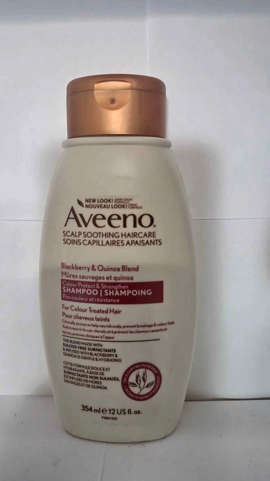 Aveeno Blackberry & Quinoa Shampoo 12oz