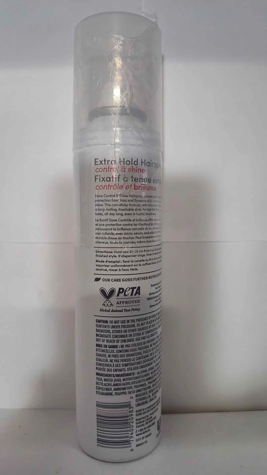 Dove Extra Hold Hairspray Control & Shine - photo 2