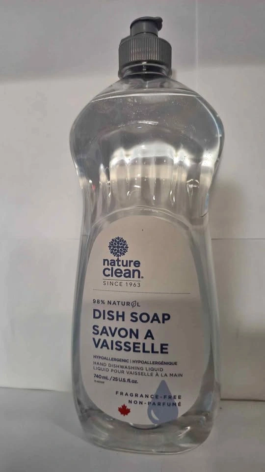 Nature Clean Fragrance-Free Dish Soap