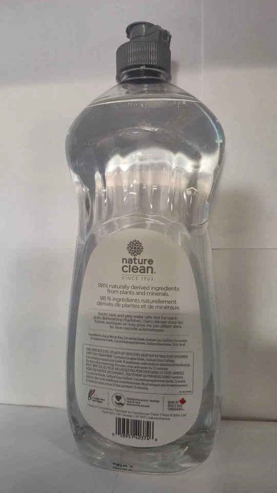 Nature Clean Fragrance-Free Dish Soap - photo 2