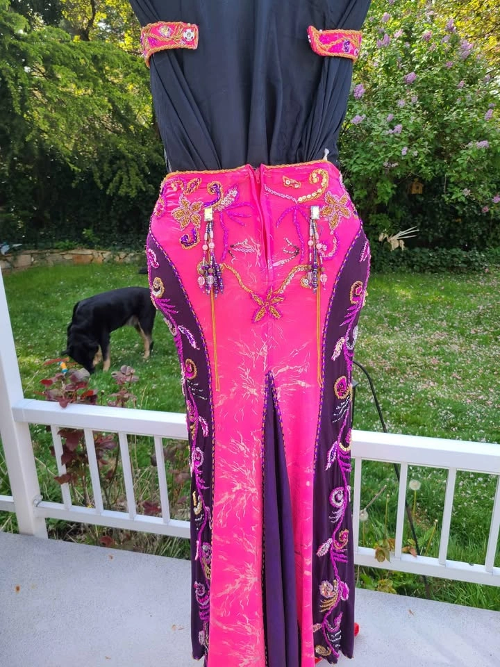 Pink & Purple Belly Dance Costume Set - photo 4