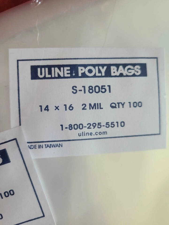 ULINE Flap Lock Poly Bags 14x16 2 Mil QTY 100 - photo 4