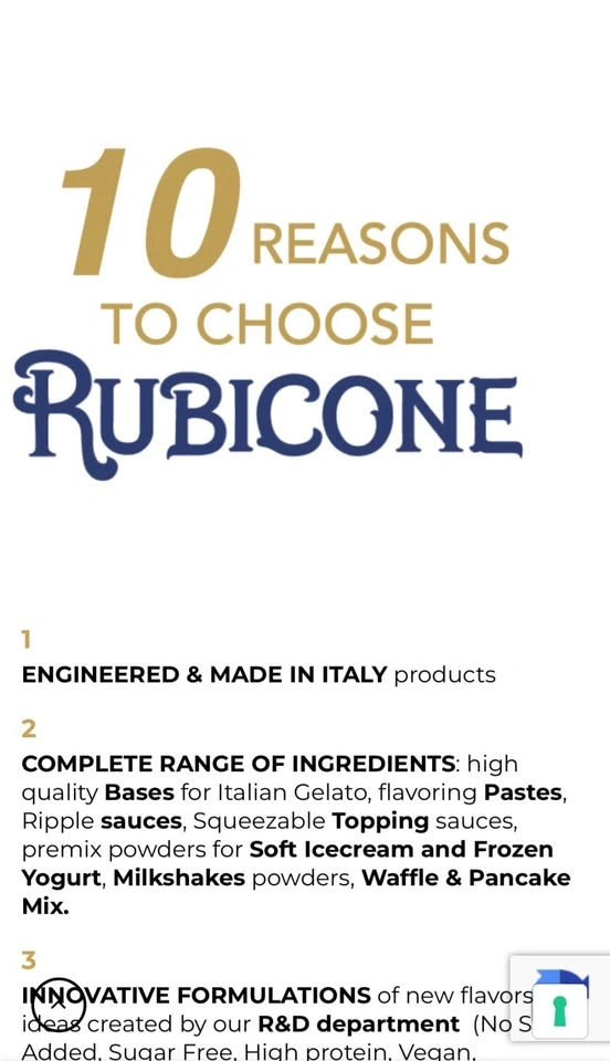 Rubicon's Soft Serve Ice Cream Imported Direct from Italy - photo 5