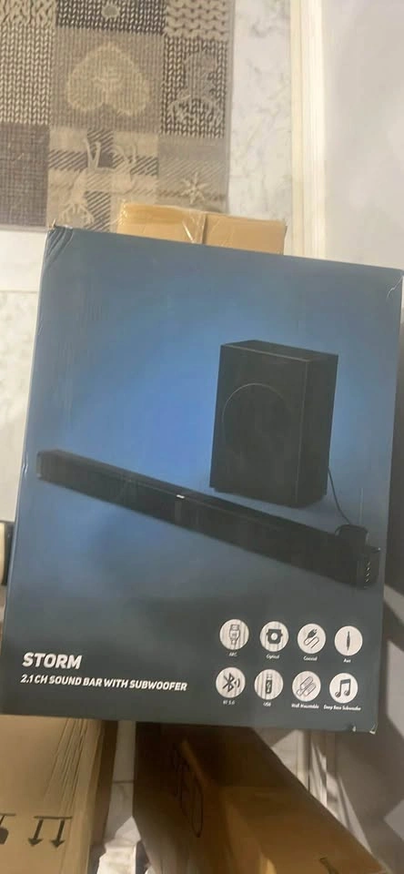 DR. J 2-in-1 Soundbar & Subwoofer System (Open Box)