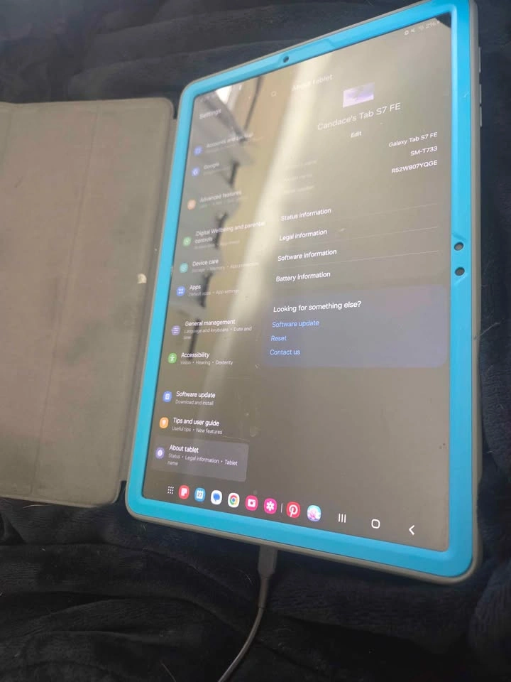 Samsung Galaxy Tab S7 FE with Case - photo 4