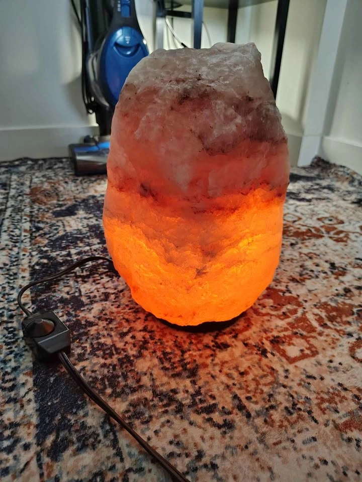 Extra Large Himalayan Salt Lamp + Dimmer Switch