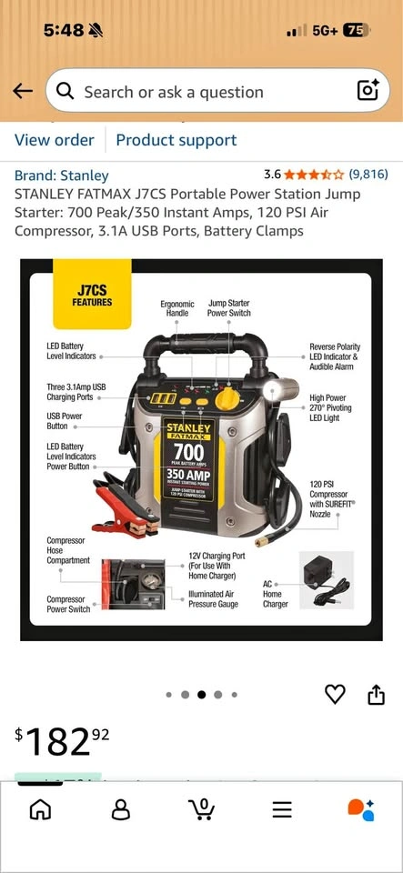 Jump Starter (Stanley)