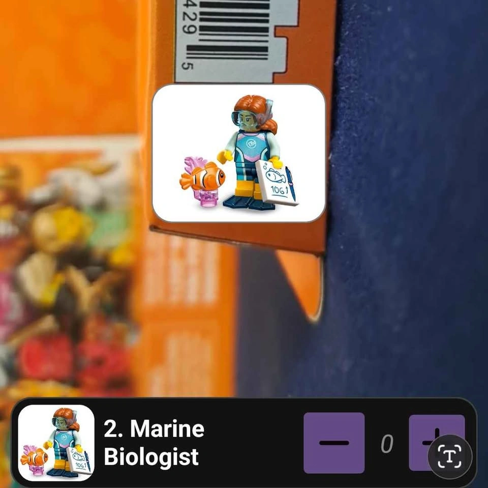 4 Lego Minifigure Series 29 Lot: Witch, Marine Biologist, Robot - photo 4