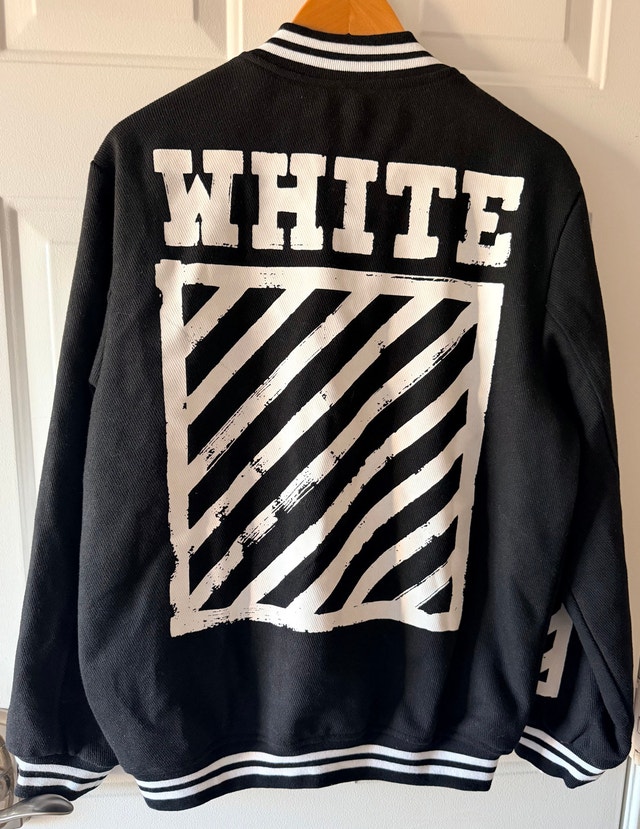 Limited Edition Virgil Abloh Off-White Varsity Jacket - photo 2