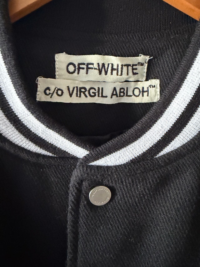 Limited Edition Virgil Abloh Off-White Varsity Jacket - photo 3