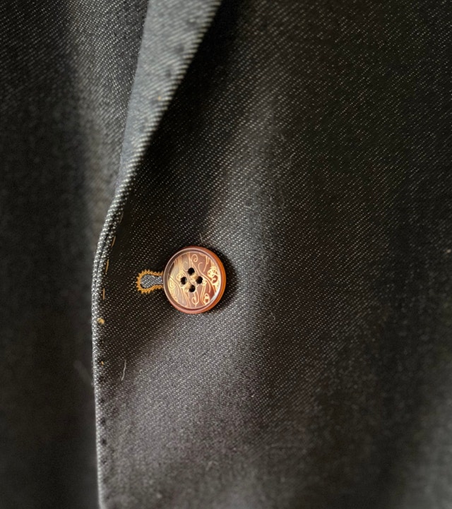 Navy Blue Blazer - House of Cavani Heritage Collection - photo 4