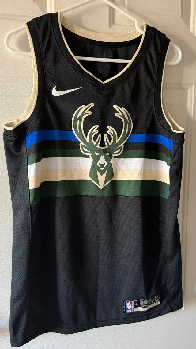 Nike Bucks Jersey - Size Medium