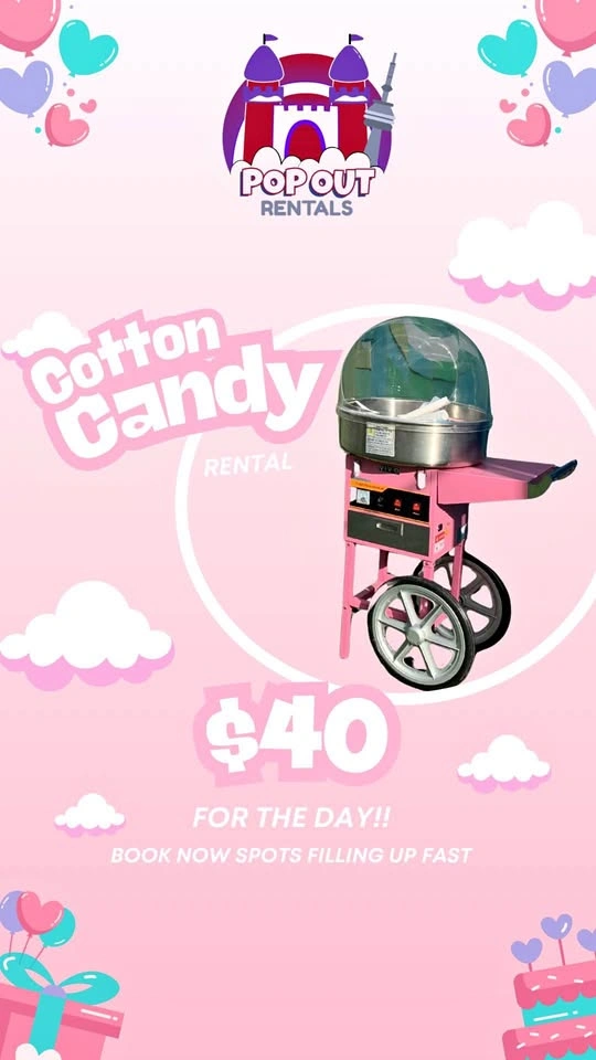 🍬COTTON CANDY 🍬PARTY ADD ON 🍬