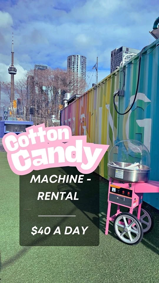 COTTON CANDY MACHINE🍭🍬
