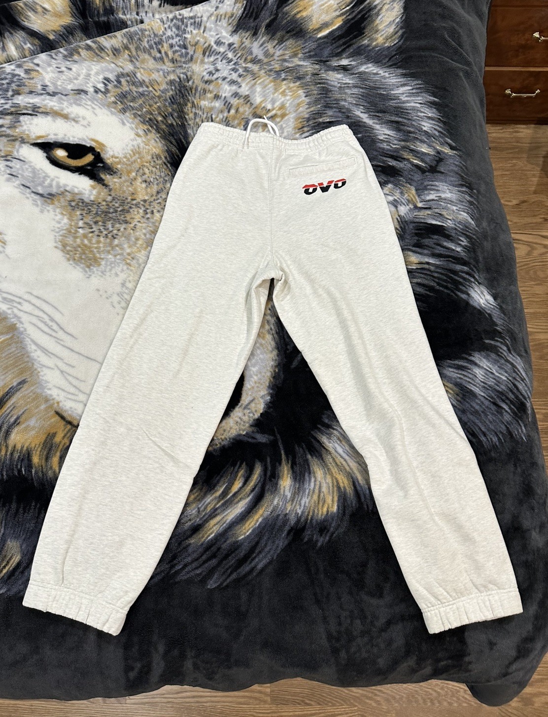 OVO x NBA Gray Chicago Bulls Sweatpants - photo 2