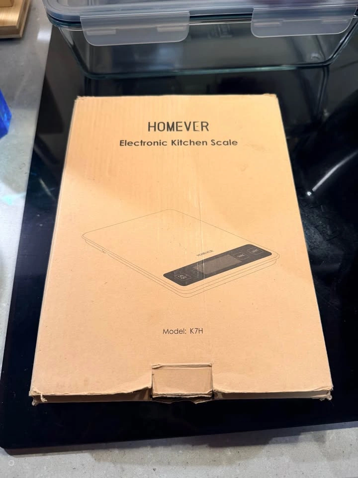 HOMEVER K7H Electronic Kitchen Scale - photo 2