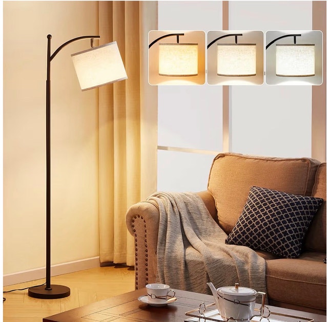 Ambimall Floor Lamps for with 3 Color Temperatures LE