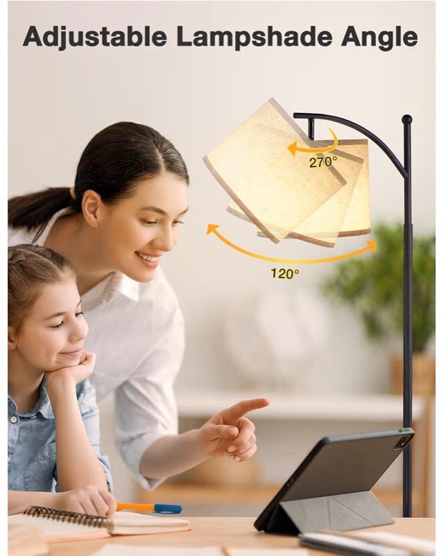 Ambimall Floor Lamps for with 3 Color Temperatures LE - photo 2