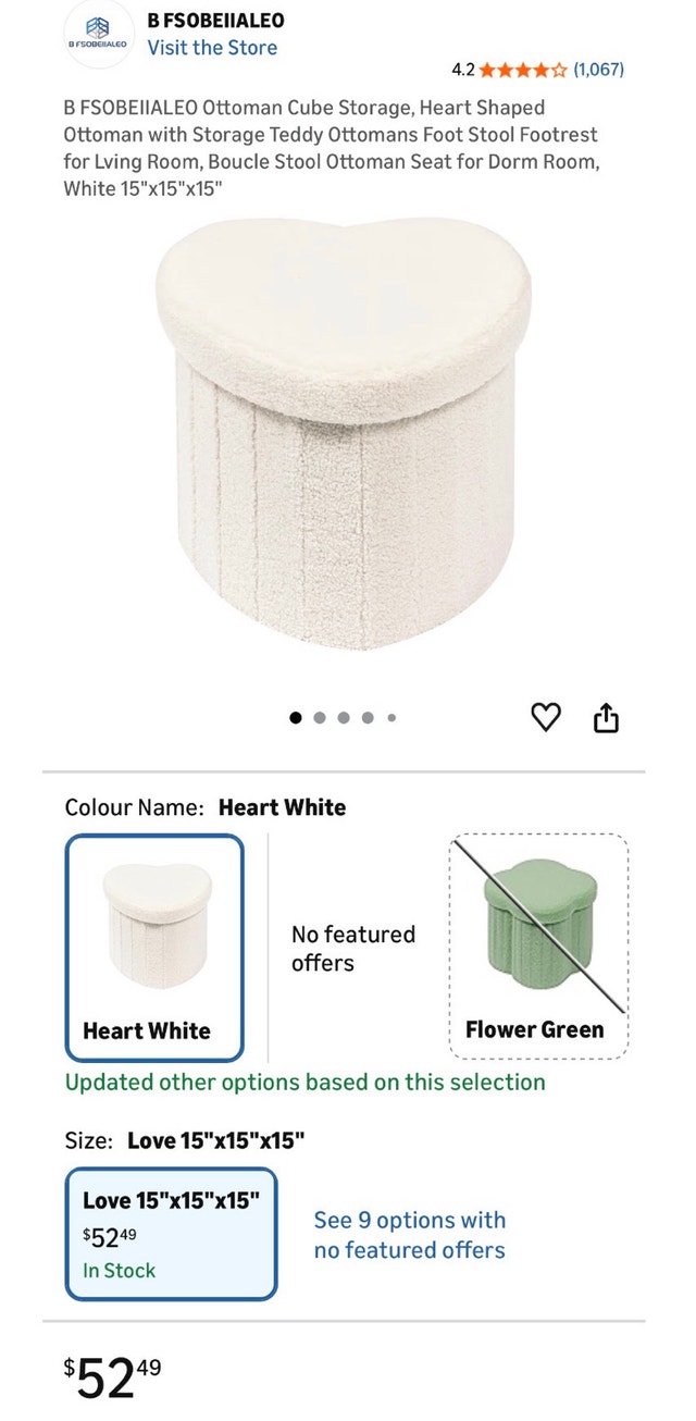 Heart Storage Box
