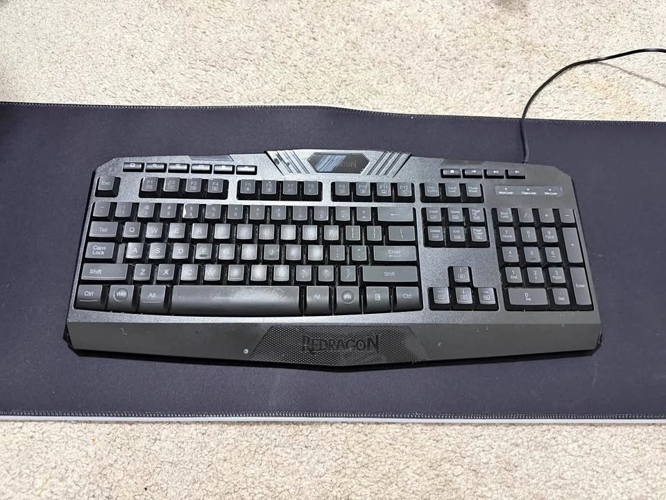 Red Dragon Gaming Setup – Keyboard, Mouse & Mouse Pad Bundle