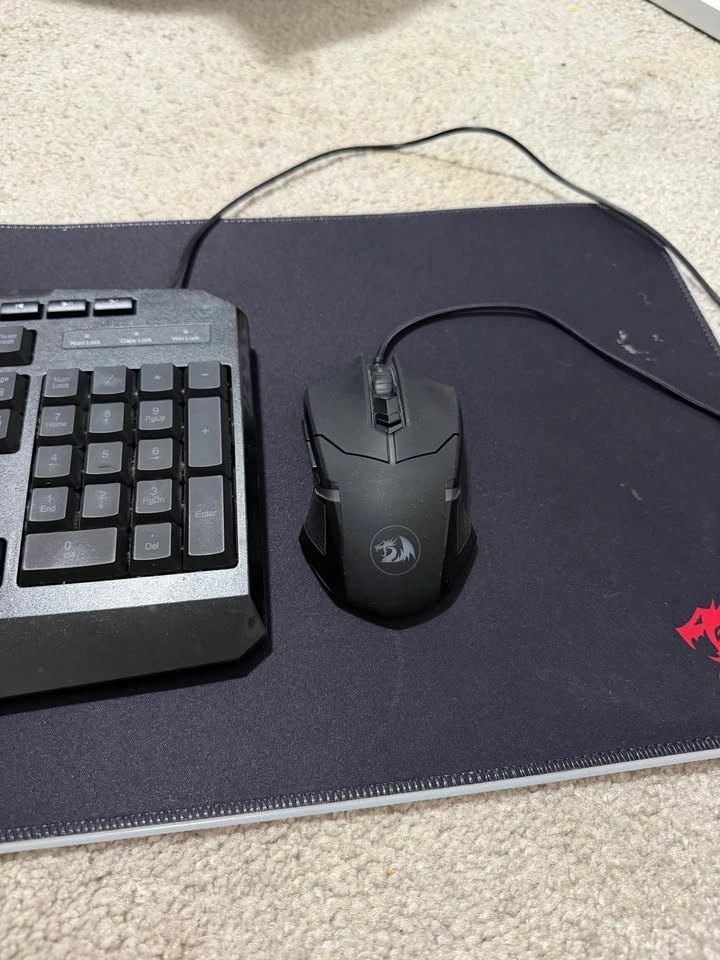 Red Dragon Gaming Setup – Keyboard, Mouse & Mouse Pad Bundle - photo 2