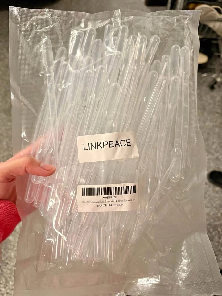 100 Pcs 3ml Disposable Plastic Pipettes