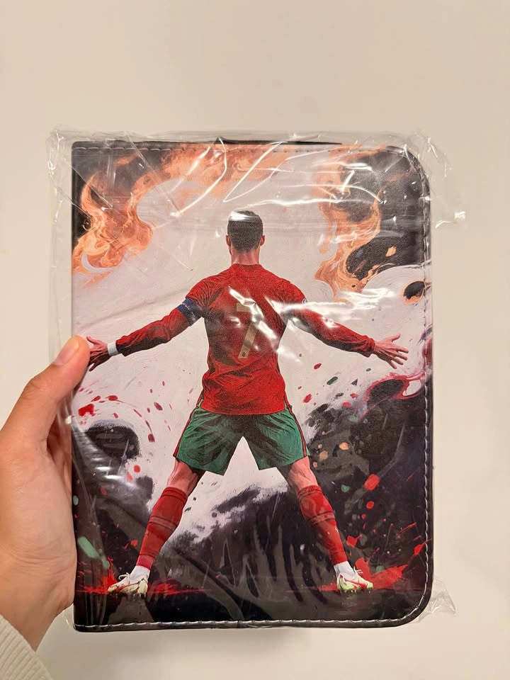 Soccer Card Binder with 55pcs Soccer Cards