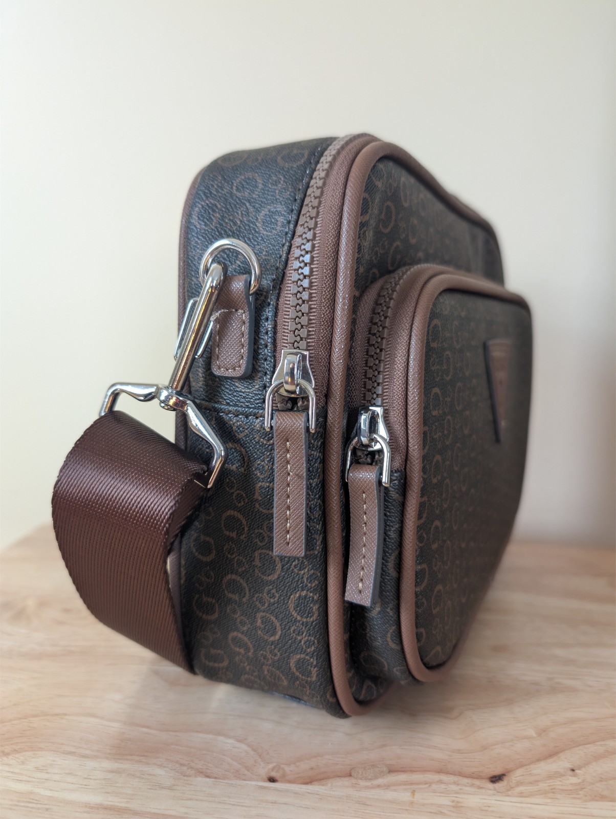 Crossbody GUESS. Brown color - photo 4