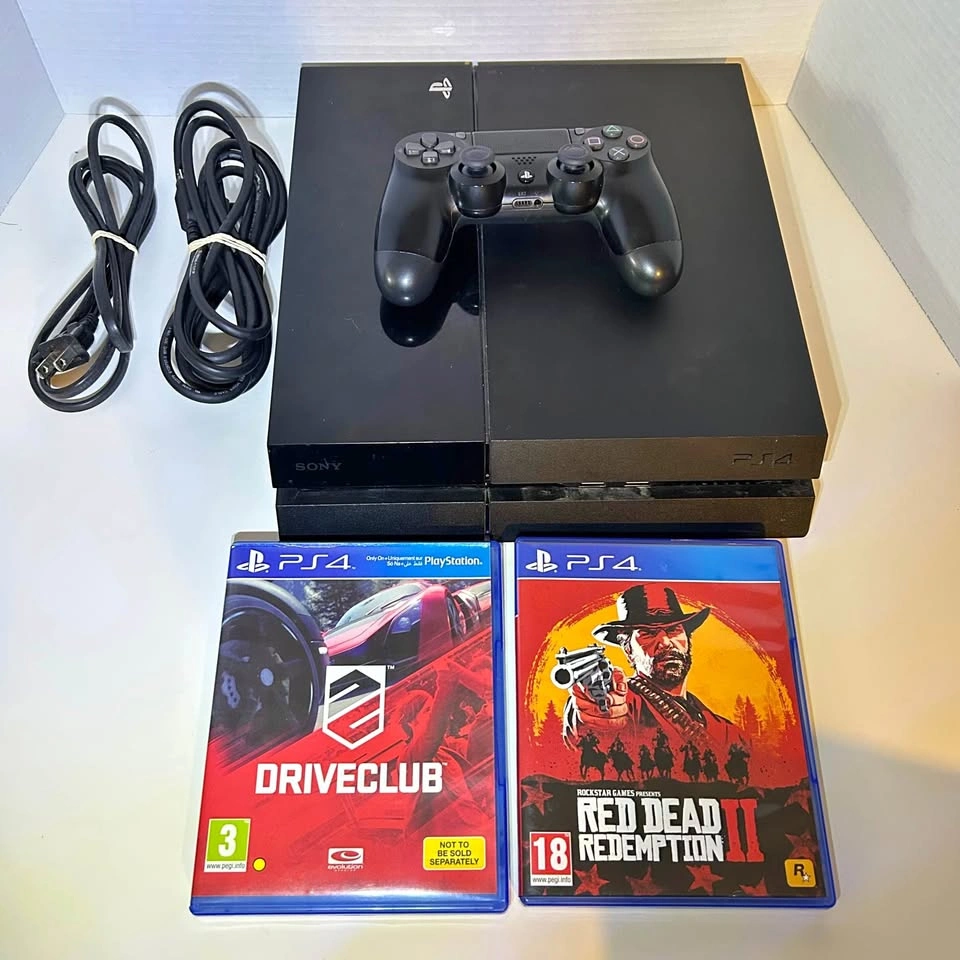 PS4 Perfectly Working Bundle - Includes Red Dead Redemption 2