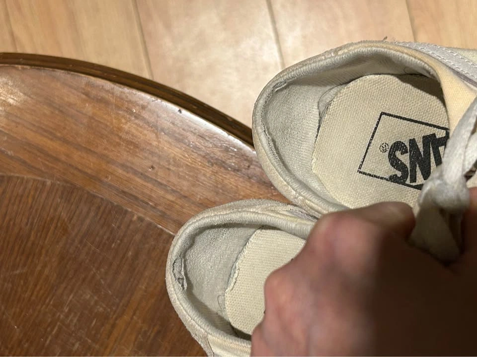 Vans Old Skool Beige Slip On - photo 4