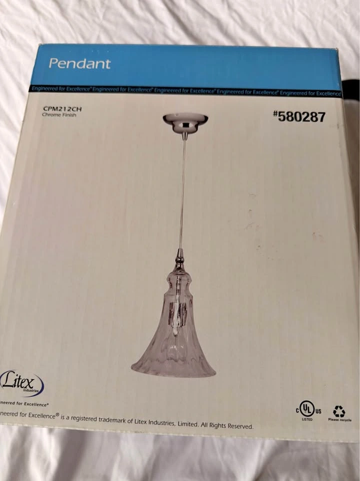Brand new ceiling light (retail $75)