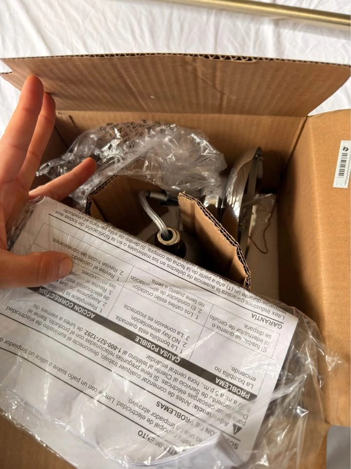 Brand new ceiling light (retail $75) - photo 3