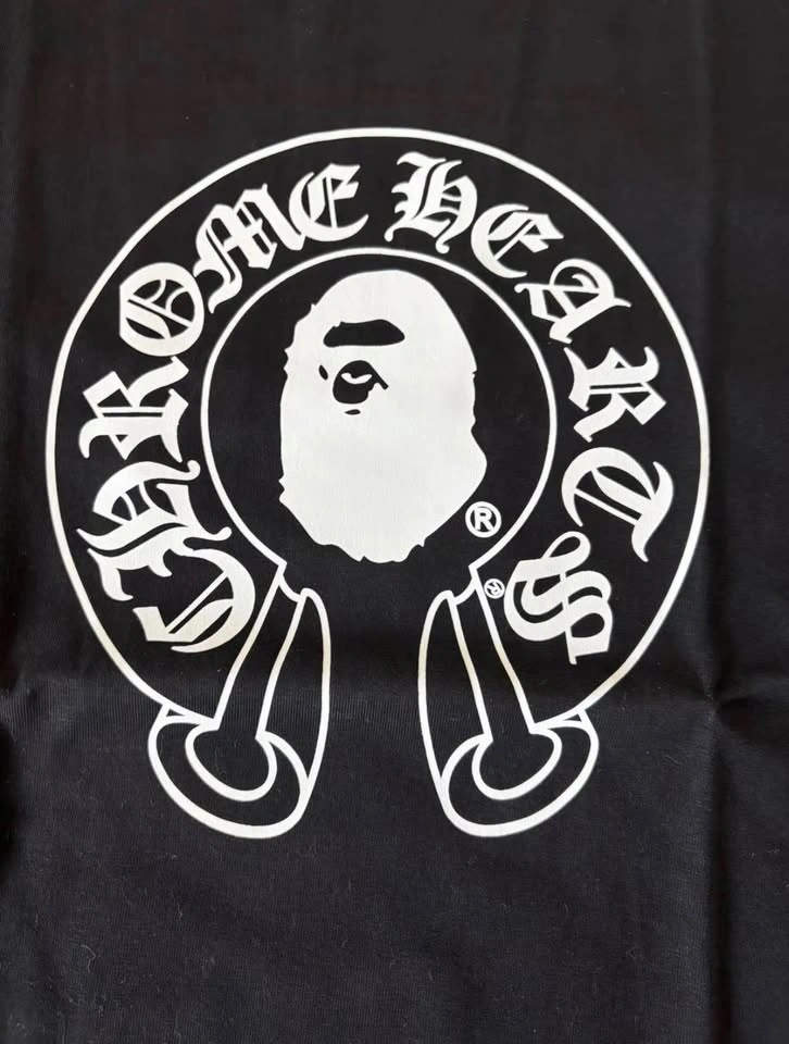 Black Bape X Chrome Heart Tee - photo 2