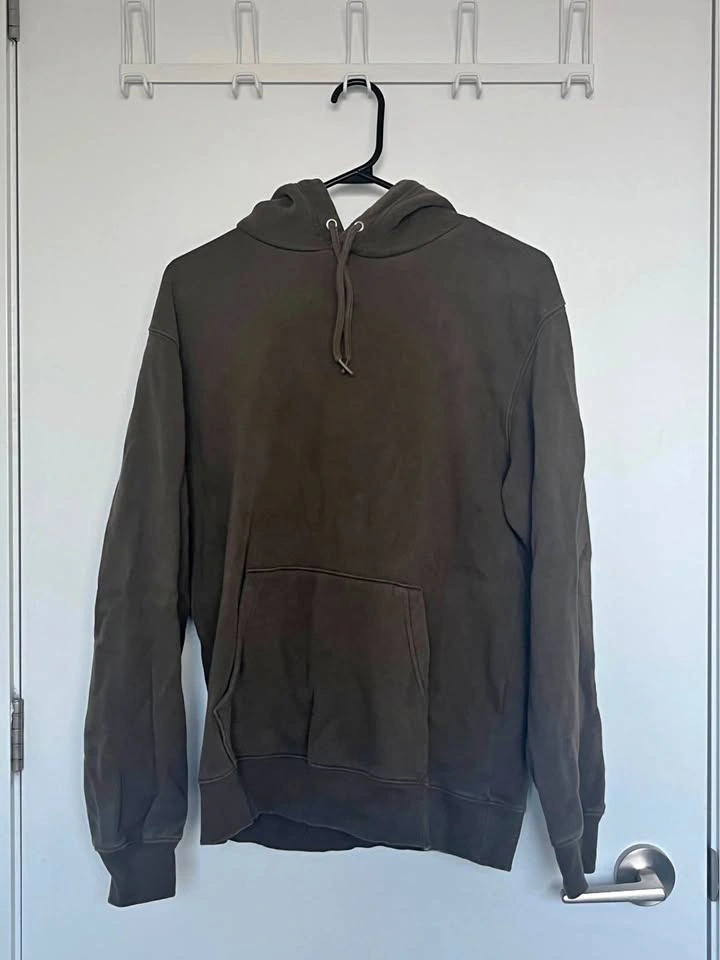 Olive green hoodie Men S/M size