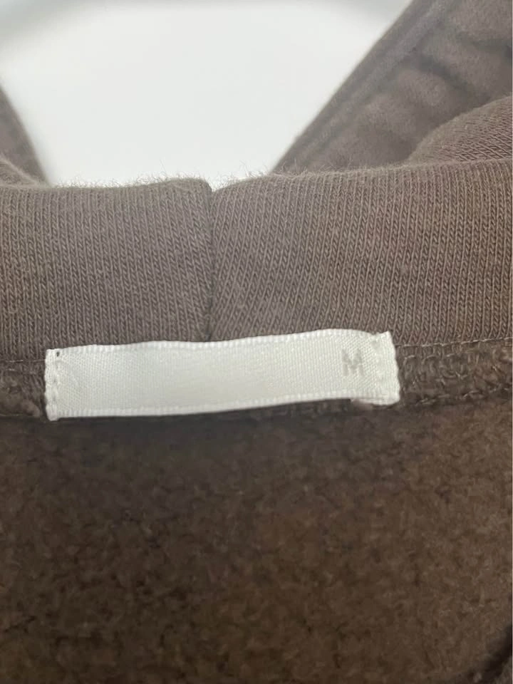 Olive green hoodie Men S/M size - photo 3
