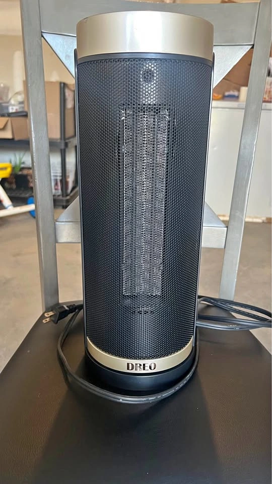 Dreo Ceramic Space Heater - Modern Tower Heater - Sage Hill NW