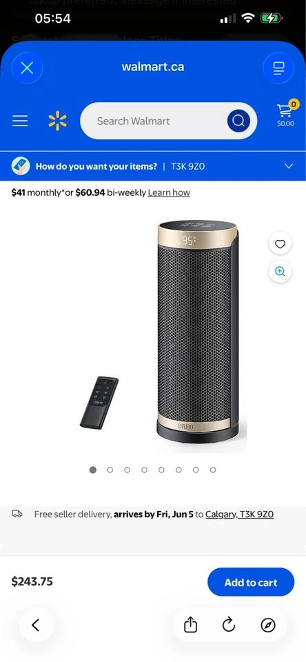 Dreo Ceramic Space Heater - Modern Tower Heater - Sage Hill NW - photo 3