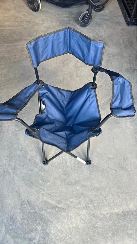 Portable Folding Camping Chair + Umbrella - Sage Hill NW Calgary
