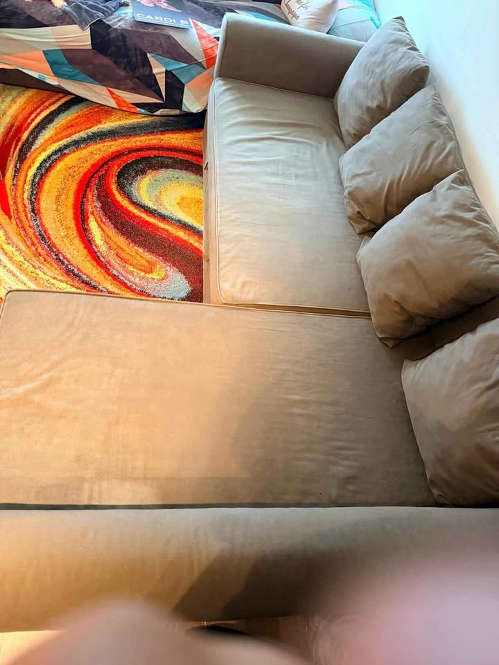 IKEA CUSTOMIZED L-shaped Sofa w Storage cum bed-READ FULL AD!! - photo 2