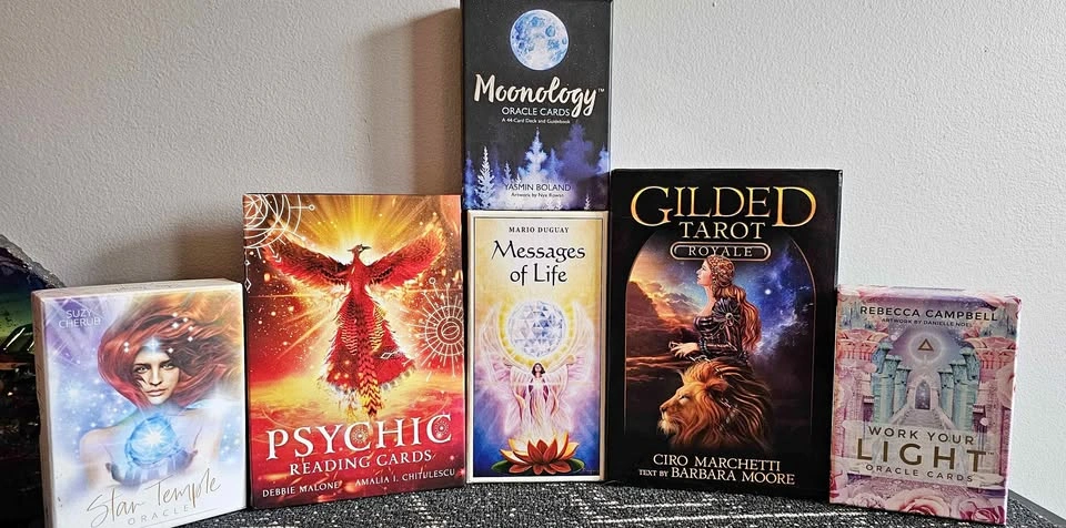 Lot of Oracle Cards & 1 Tarot