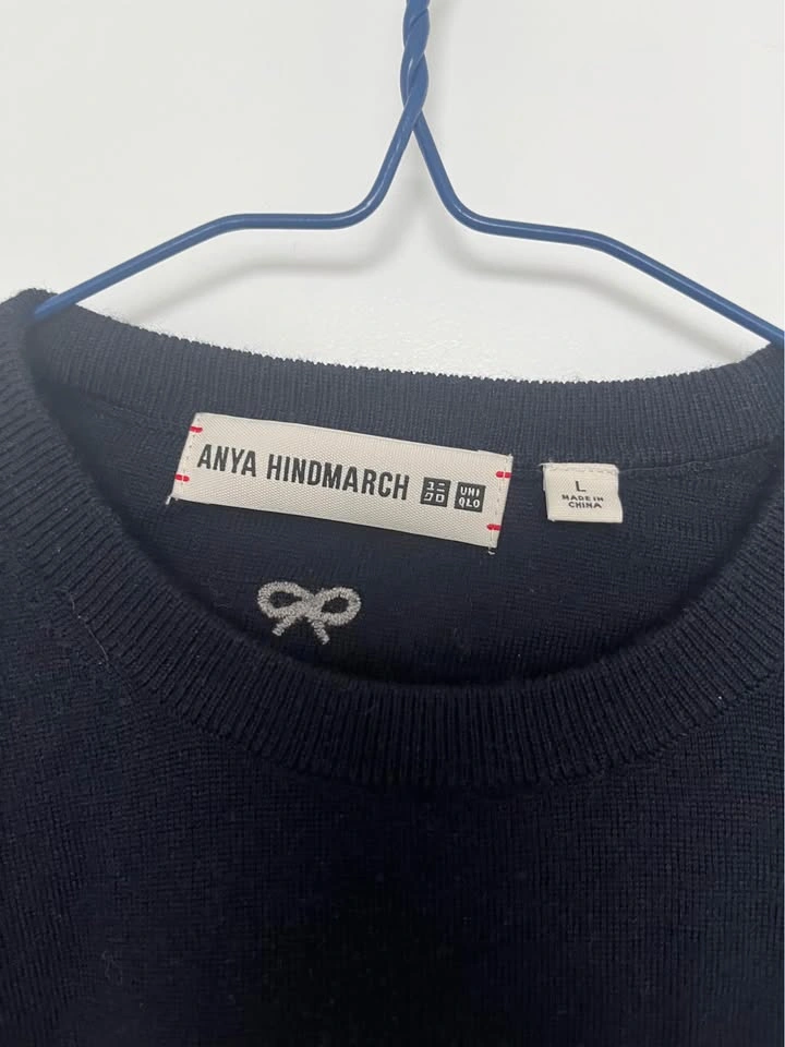 Uniqlo x Anya Cardigan Navy Women L Size - photo 3