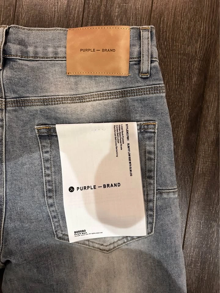 Purple Jeans (Size 30) - Brand New With Tags & Bag - photo 3