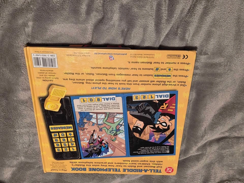 Batman Telephone Book - photo 2