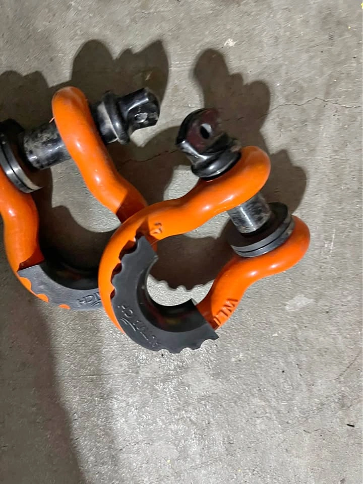 Shackles 3/4" D Ring Shackle (2 Pack)