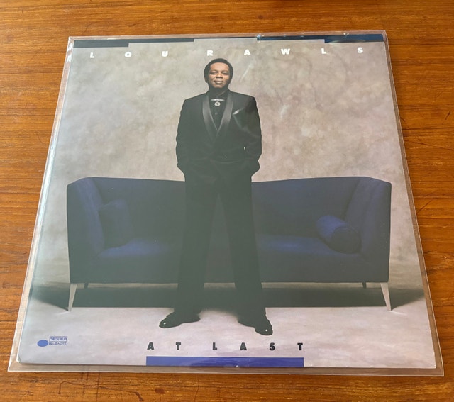 1989 Lou Rawls – At Last (Vinyl, Blue Note Jazz Record)