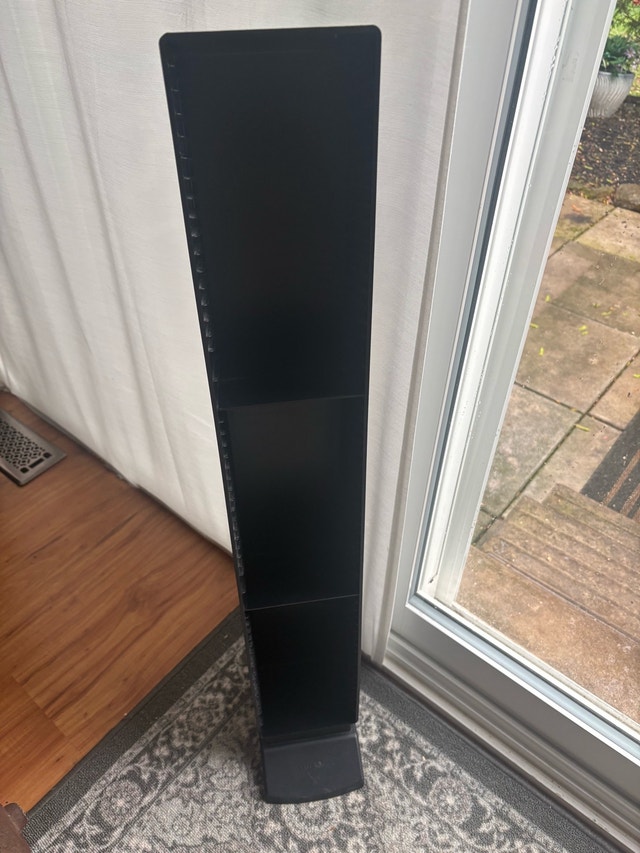 Vintage Laserline CD Storage Tower – Holds 60 CDs.