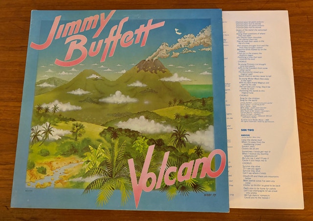 Jimmy Buffett - Volcano (1979) Vinyl LP Record MCA 5102.